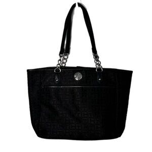 Tommy Hilfiger Chain Strap Shoulder Bag Black